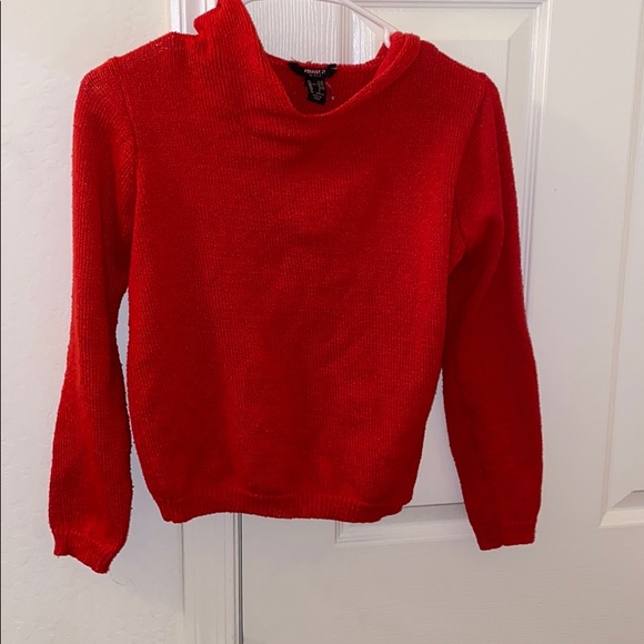 Forever 21 Girls Red Sweater - Picture 1 of 1